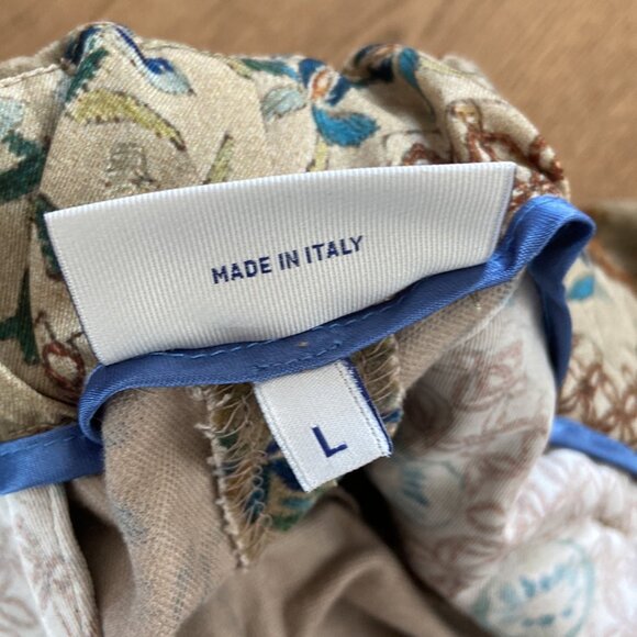 Patterned Wide-Leg Pants - Picture 12 of 16